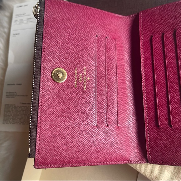 Louis Vuitton Adele Fuchsia Compact Wallet - Picture 14 of 17